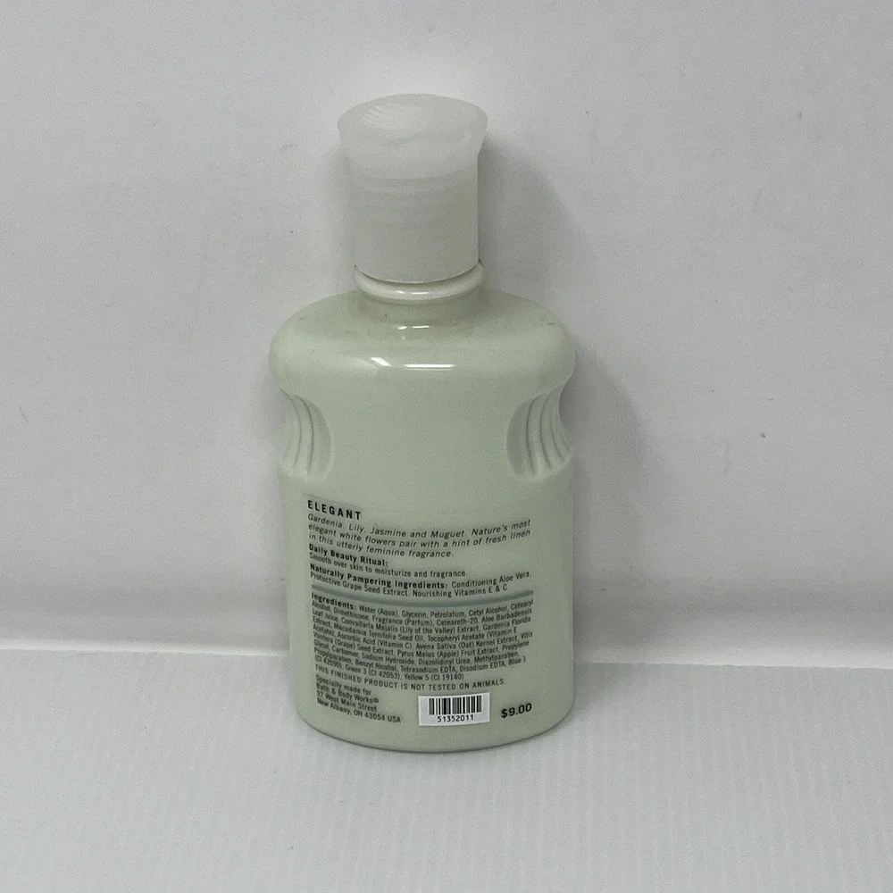 Bath & Body Works GARDENIA LILY Pleasures Body Lotion 8 oz‎ - Full, See Notes